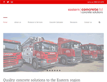 Tablet Screenshot of easternconcrete.co.uk